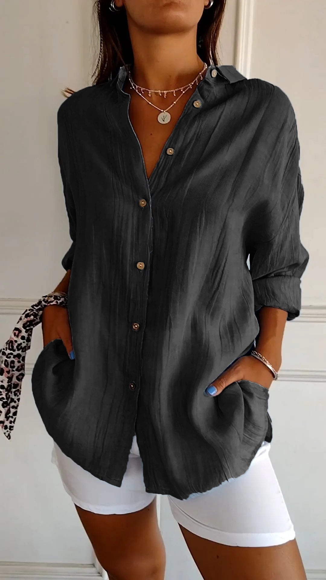 Xaelle: Elegantes Herrenhemd