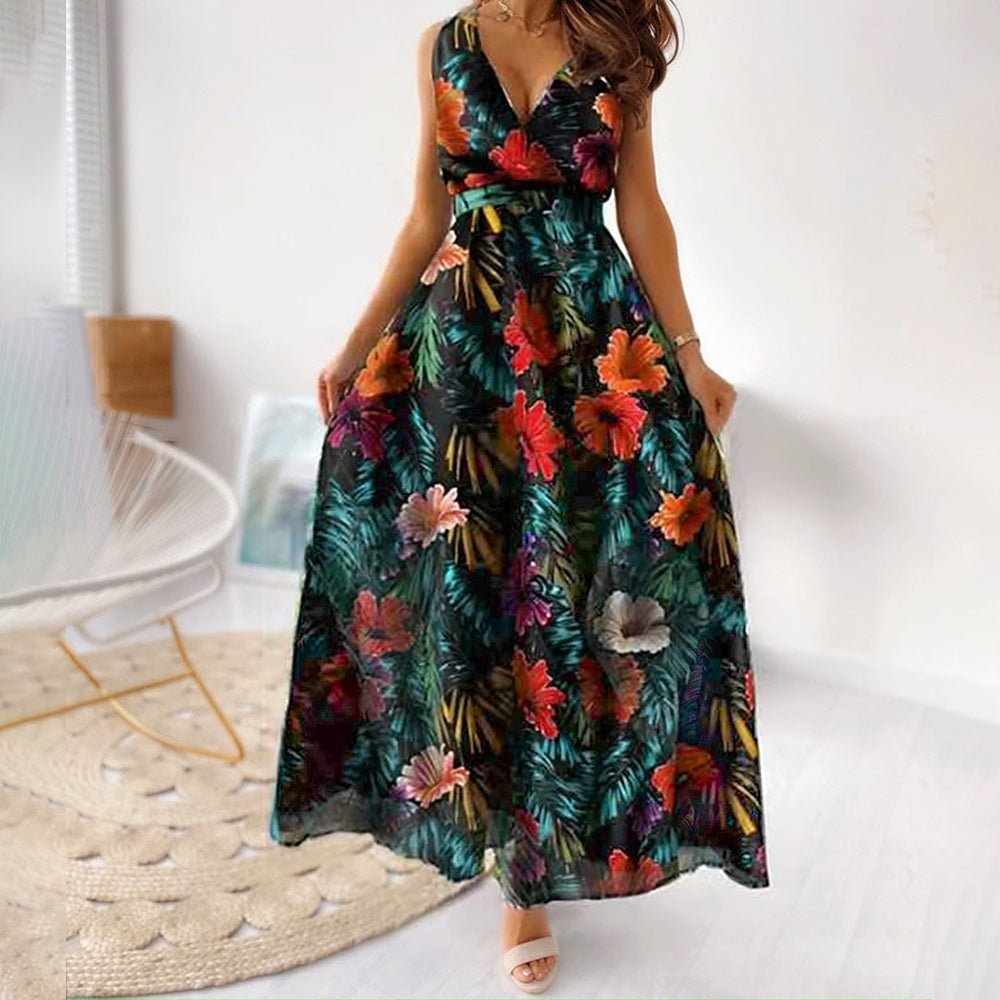 Sommerkleid Kelmara mit Blumenmuster
