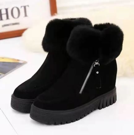 Theodora Winter Fur Ankle Boots
