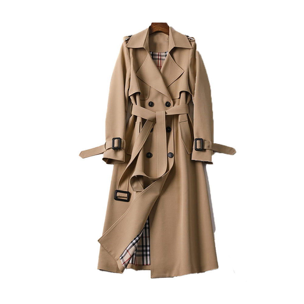 Damen Klassischer Trenchcoat - Zeitloses Gürtel-Design