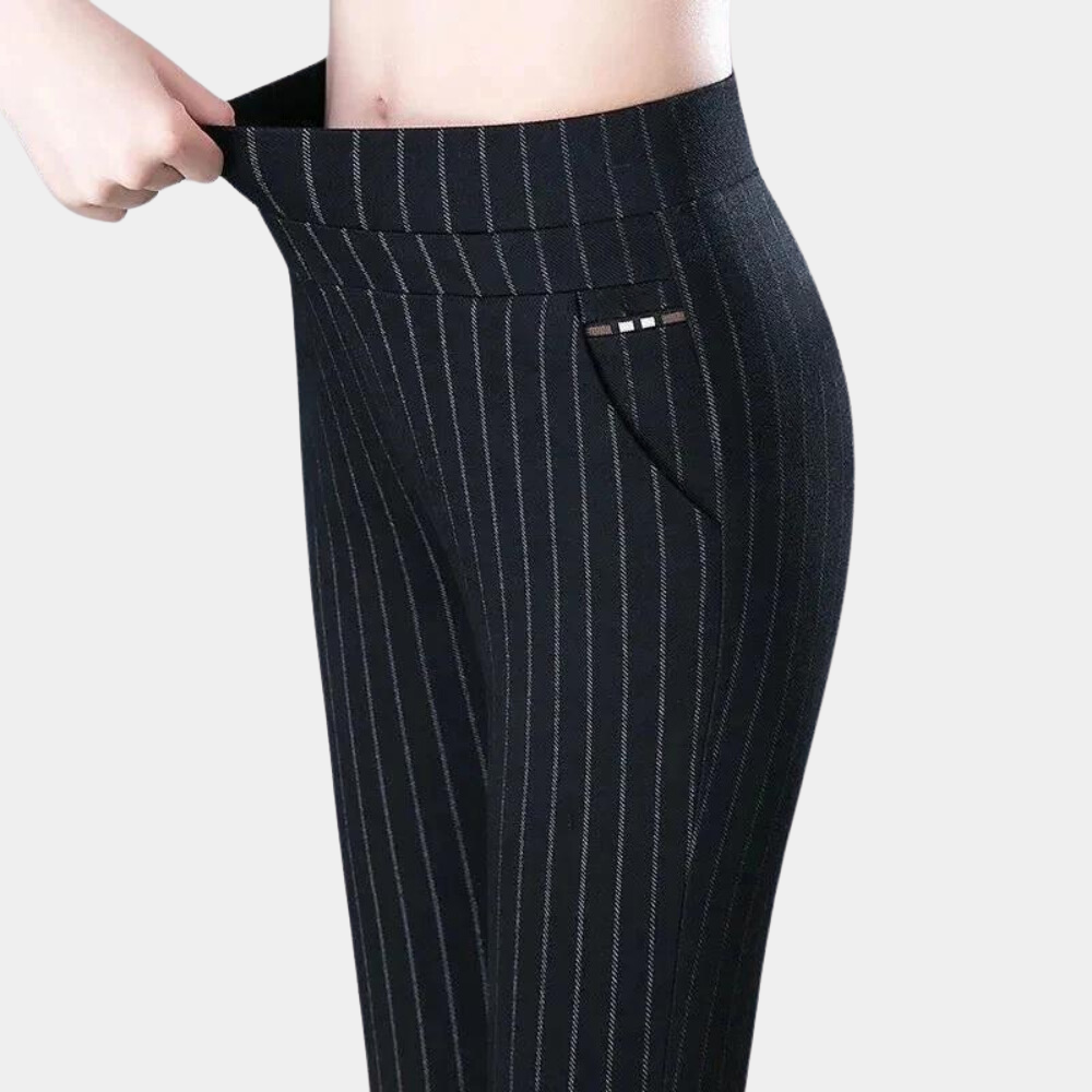 Damen-Stretchhose Margot: High Waist für elegante und bequeme Outfits