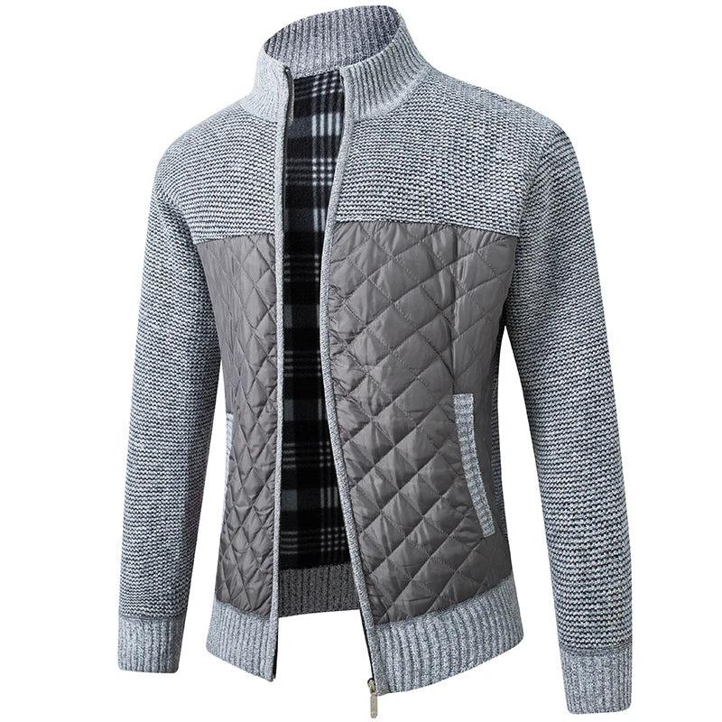 Slim-fit men's cardigan - Mirko