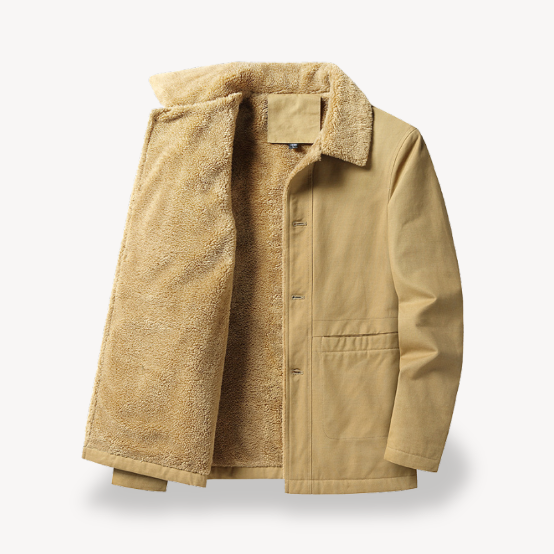 Stilzeits | Herren Sherpa-Fleecejacke - Vielseitige Winter-Schicht