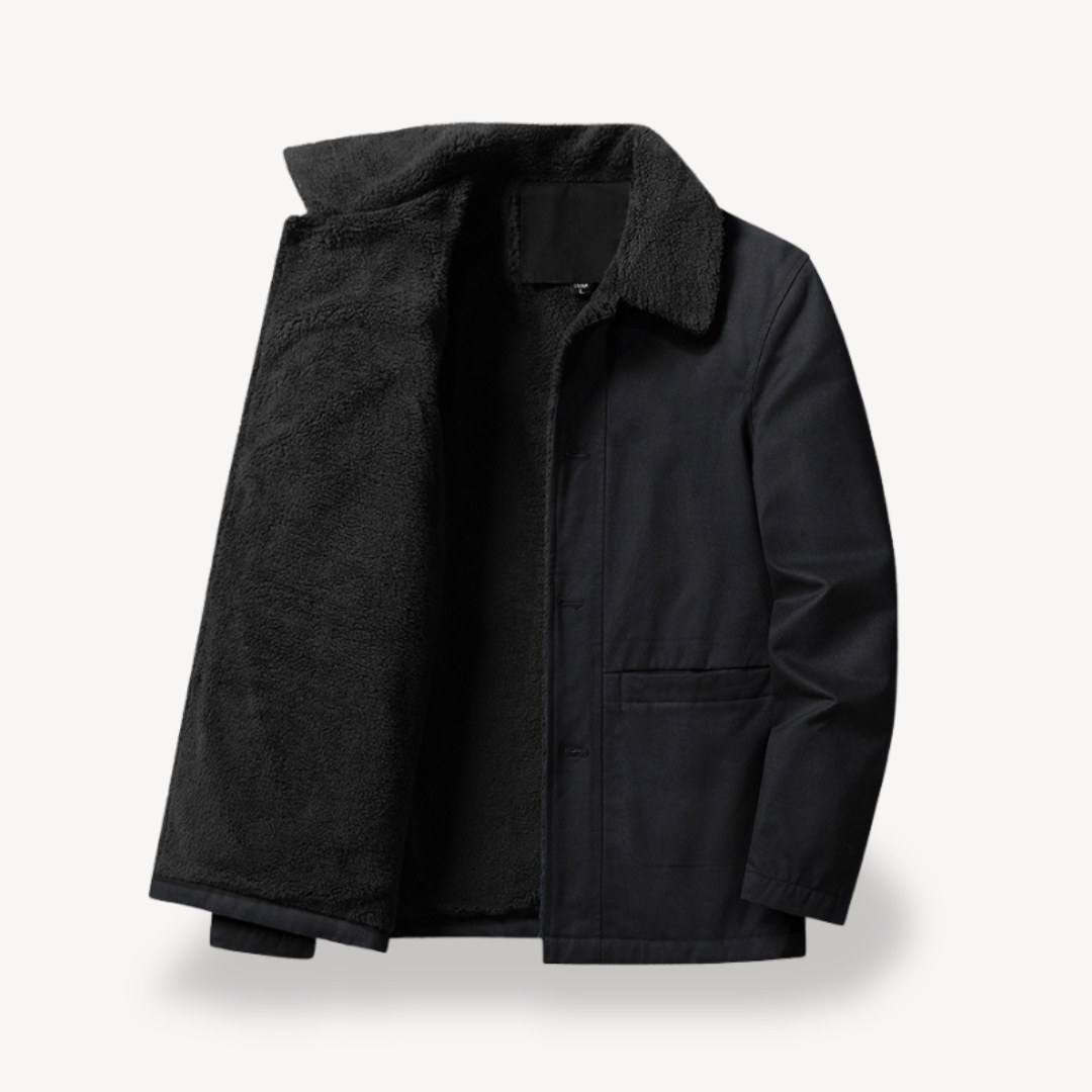 Stilzeits | Herren Sherpa-Fleecejacke - Vielseitige Winter-Schicht