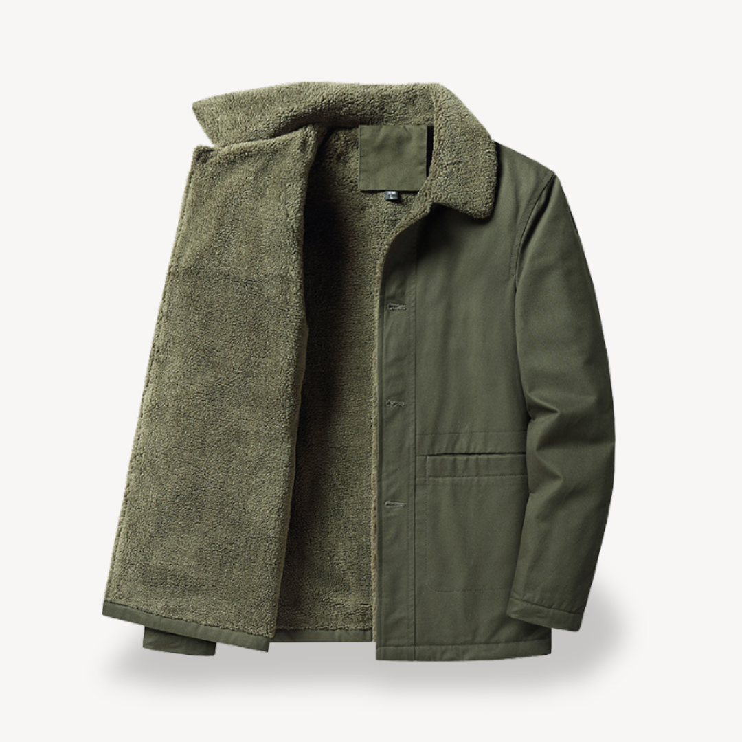 Stilzeits | Herren Sherpa-Fleecejacke - Vielseitige Winter-Schicht