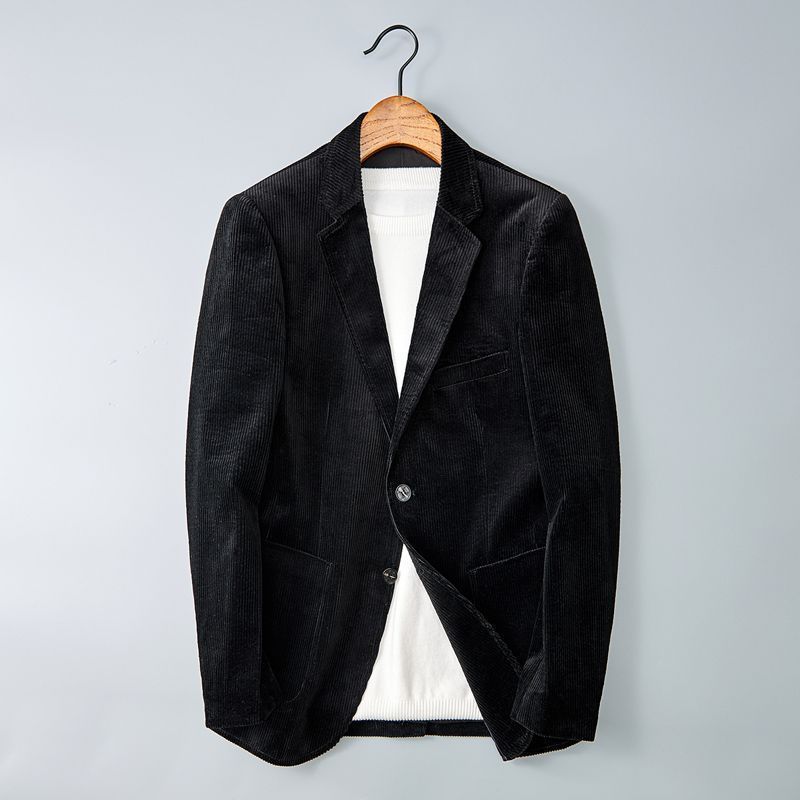 Stilzeits | Herren Cordhosenjacke – Eingekerbter Revers, Smart Casual Blazer