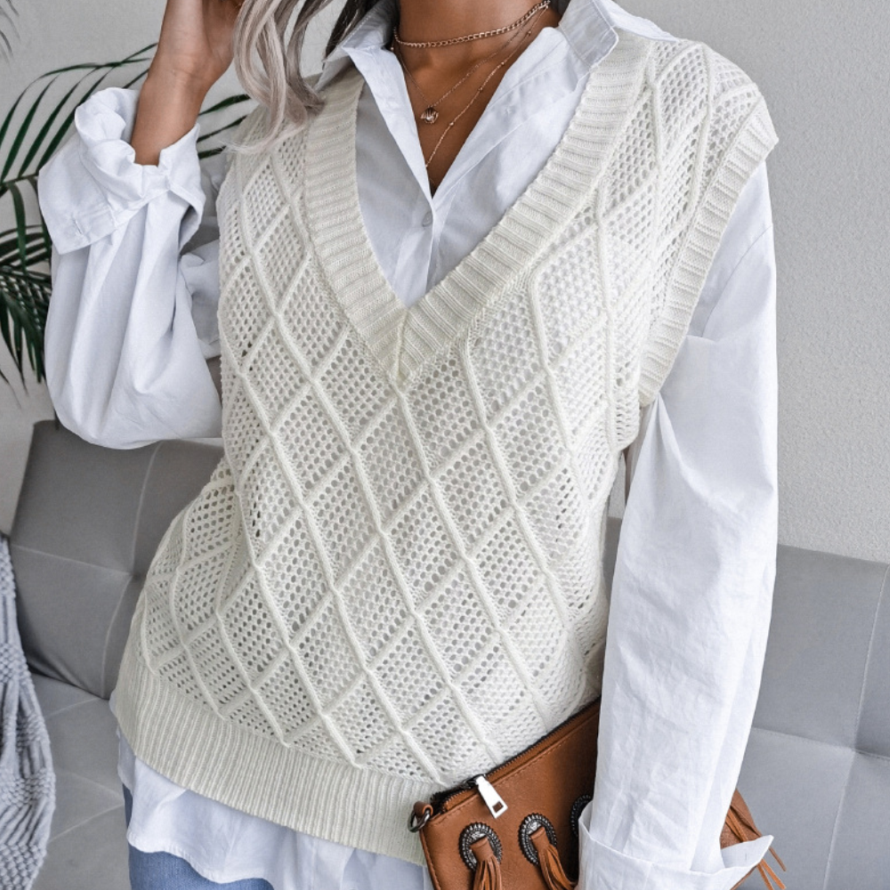 Stilzeits | Trendy Gestrickter Pullover für Damen