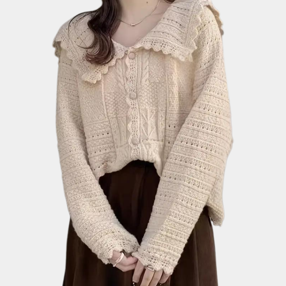 Trendige Strickweste von LAILANI für Damen