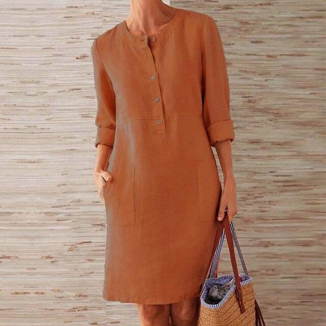 Stilvolles Midi-Kleid von Anna für modebewusste Frauen