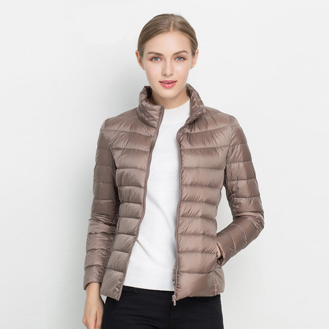 Stilzeits | Damen Steppjacke mit Langen Ärmeln und Warmem Futter