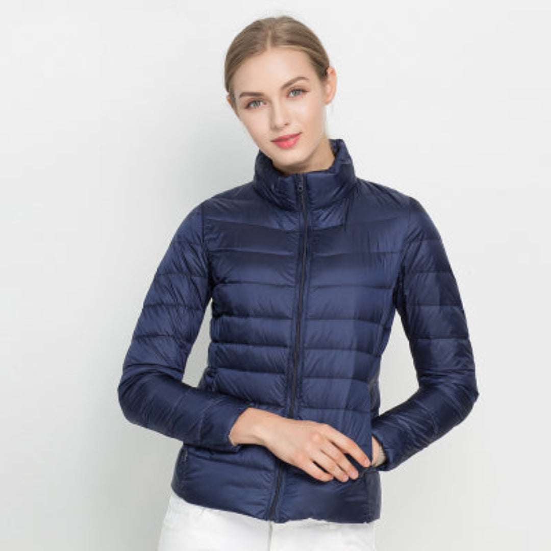 Stilzeits | Damen Steppjacke mit Langen Ärmeln und Warmem Futter