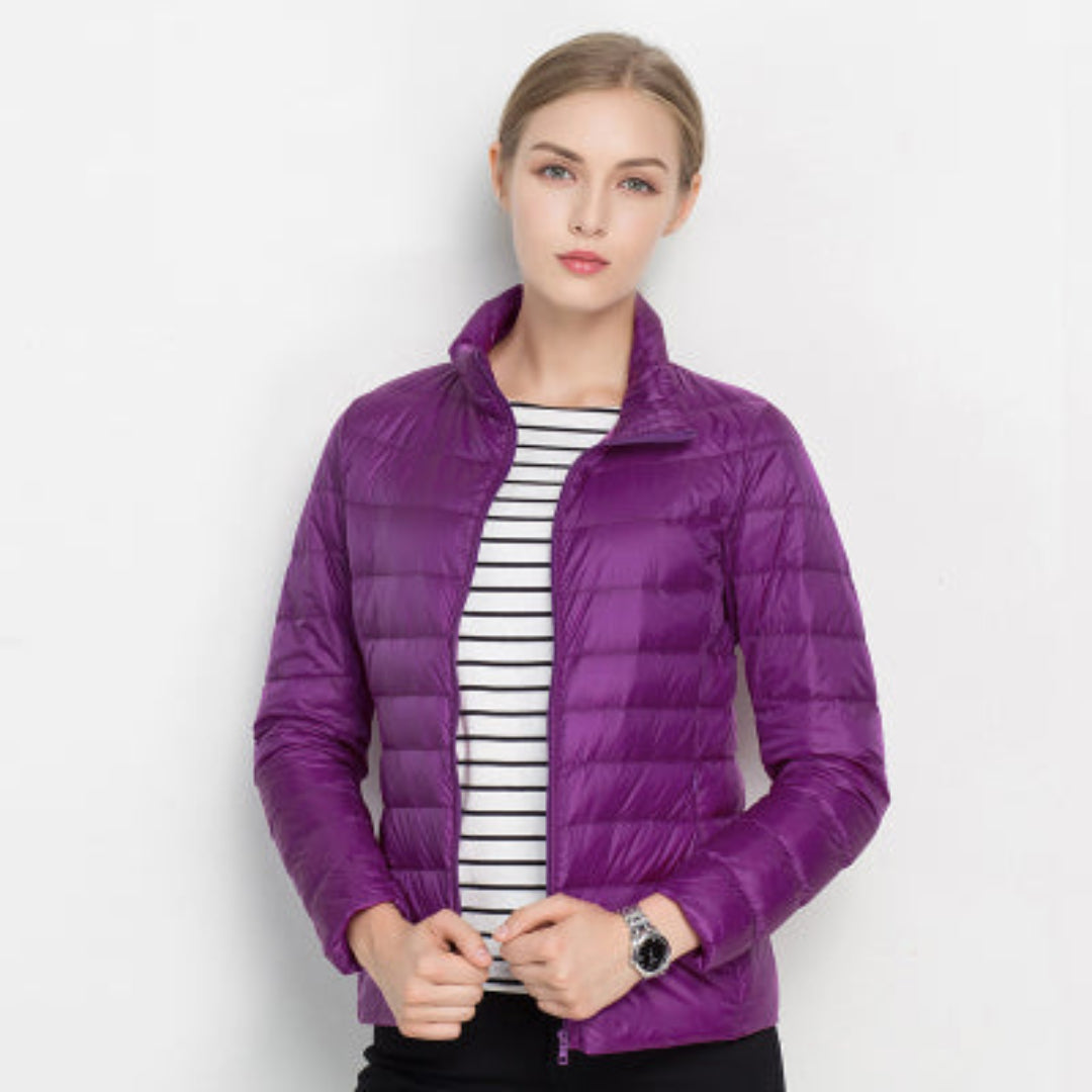 Stilzeits | Damen Steppjacke mit Langen Ärmeln und Warmem Futter