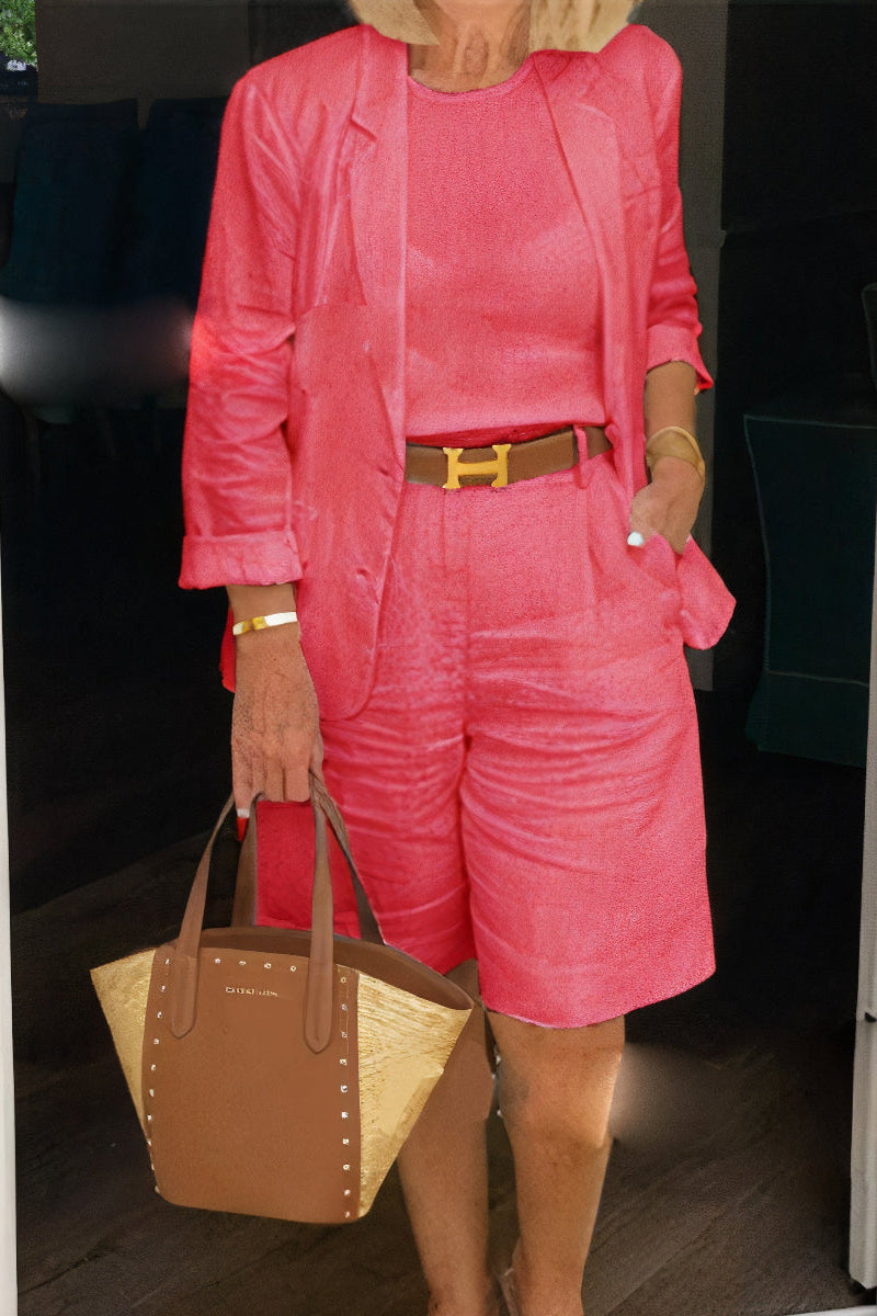 Stylish Blazer and Trousers Set - Cilly