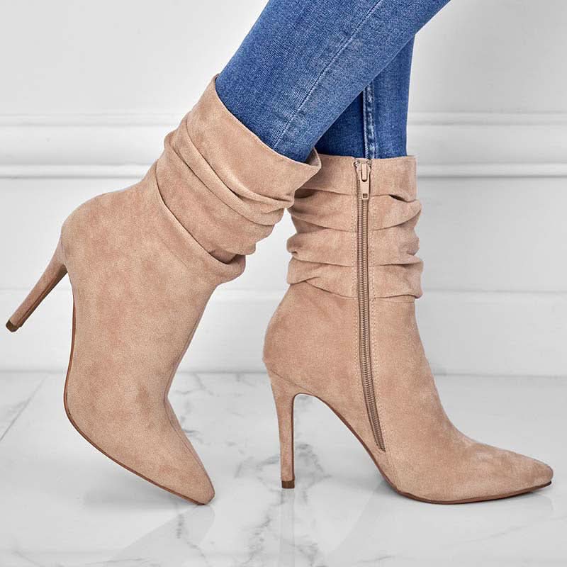 Stilzeits | Elegante Ankle Boots mit Hohem Absatz