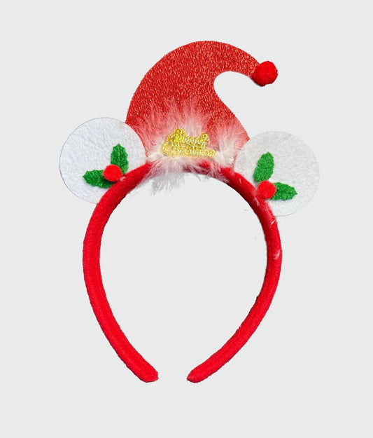 Weihnachtshaarspange Weihnachtsmütze - Stilzeits