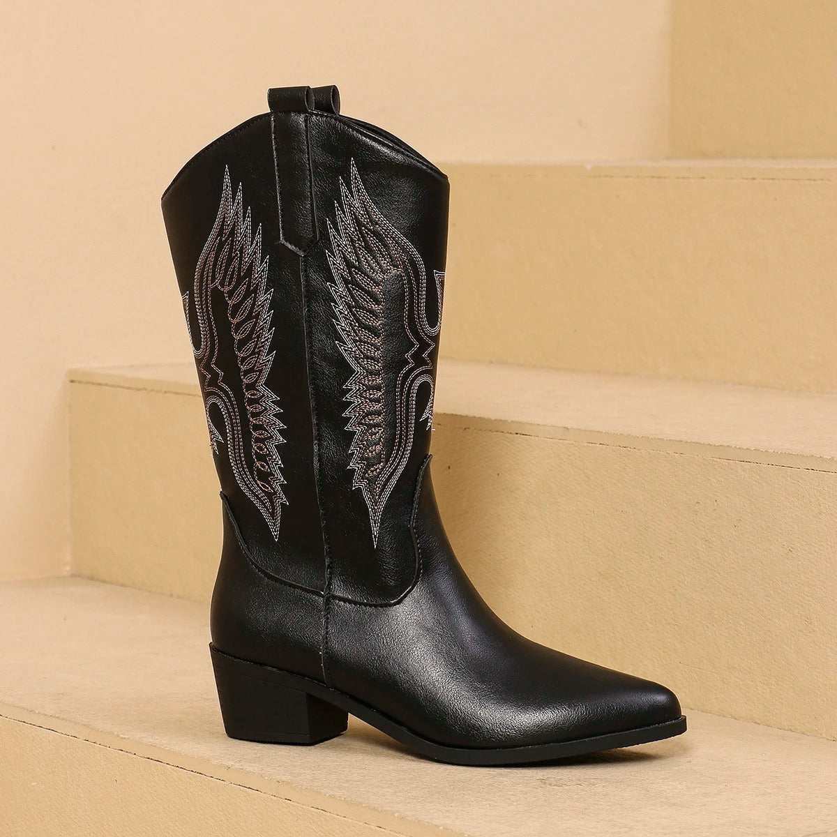 Stilzeits | Bestickte Western Cowboy Stiefel