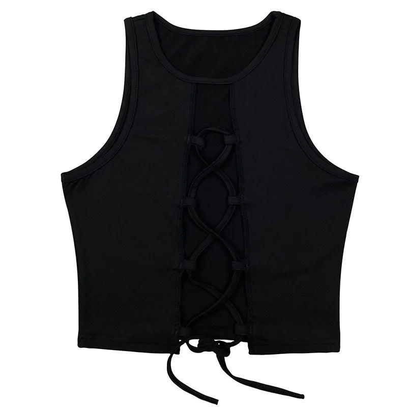 Stylish Tied Camisole Tank Tops by Fudus